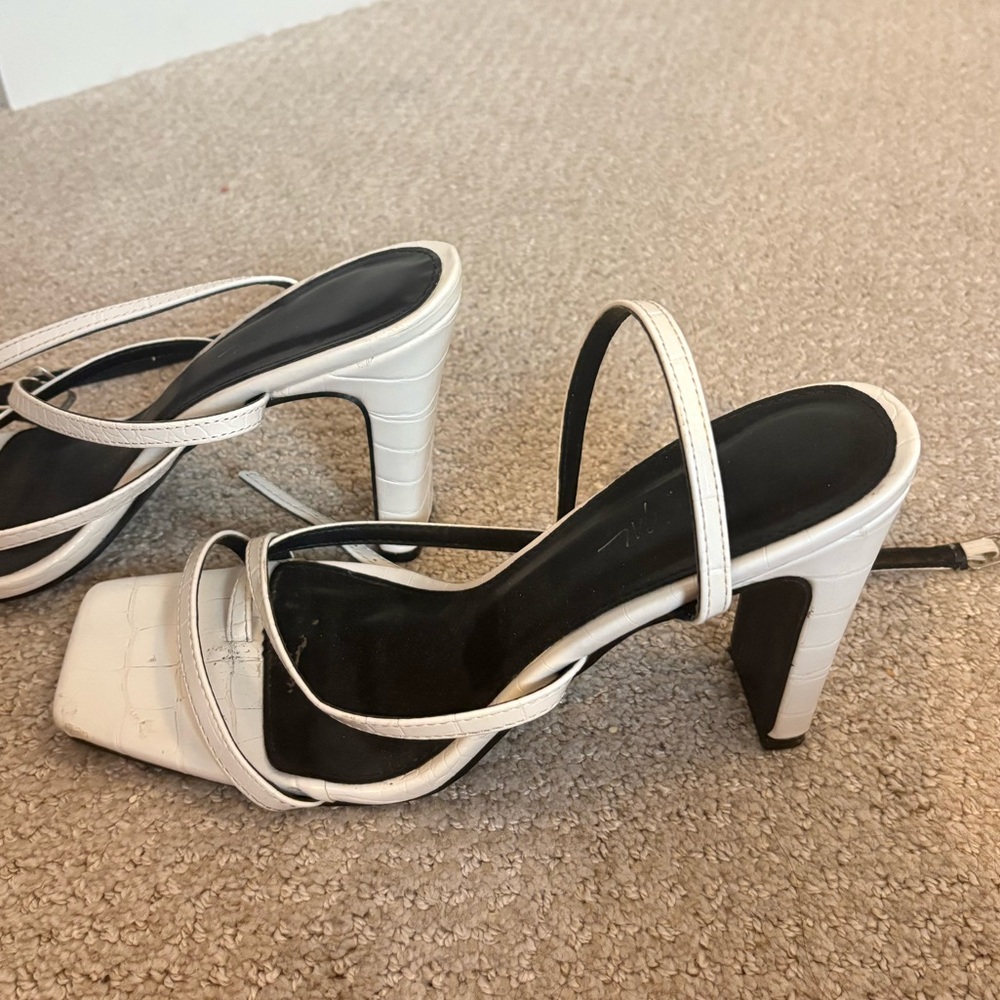White heels